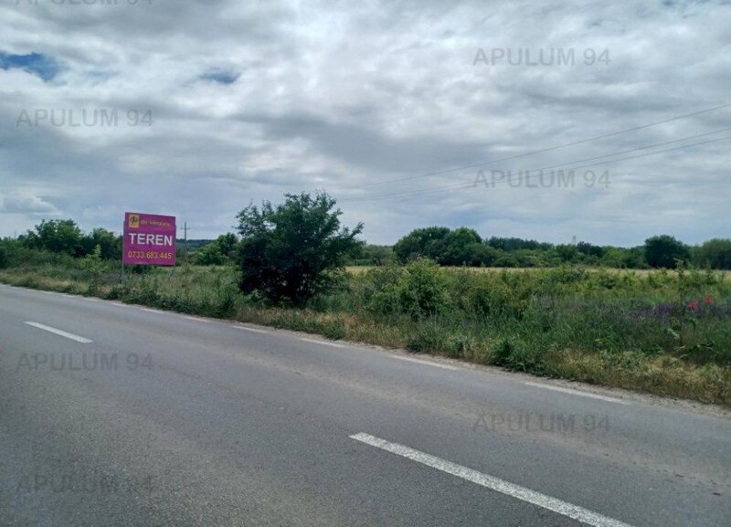 Sabareni, teren 1900 mp, stradal, hala depozitare, productie, comert